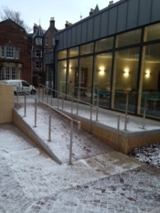 University of Edinburgh - Stainless Steel Handrail
